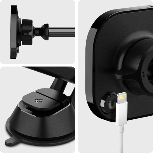Kup Uchwyt Spigen ITS35 Magnetic MagSafe Dashboard Car Mount Černý - SPN1666BLK - {ean13} - Sklep Home Screen