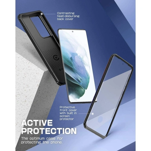 Kup Etui Supcase Clayco Xenon Samsung Galaxy S21 Ultra Black - SPC178BLK - {ean13} - Sklep Home Screen