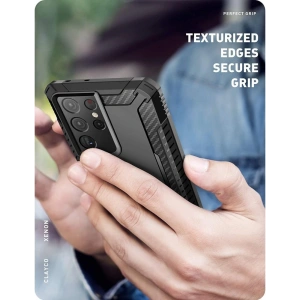 Buy Supcase Clayco Xenon Samsung Galaxy S21 Ultra Black - SPC178BLK - {ean13} - Home Screen Store Europe