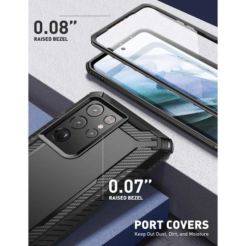 Buy Supcase Clayco Xenon Samsung Galaxy S21 Ultra Black - SPC178BLK - {ean13} - Home Screen Store Europe
