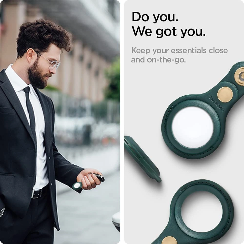 Etui Spigen Valentinus Apple AirTag Midnight Green