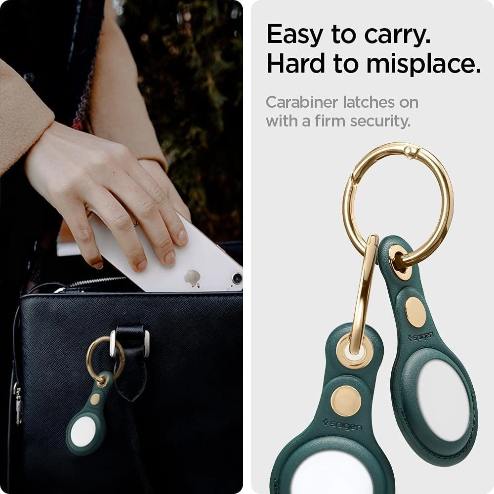 Etui Spigen Valentinus Apple AirTag Midnight Green