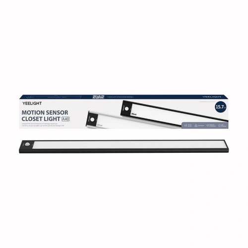 Kup Lampička do skříně s pohybovým senzorem Yeelight Closet Light 40cm (Černá) - YLT050BLK - {ean13} - Sklep Home Screen