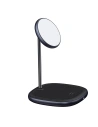 Buy Baseus Swan MagSafe Magnetic Stand with Wireless Charger for iPhone 12 (black) + 24W charger (black) - BSU2845BLK - {ean13} - Home Screen Store Europe