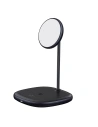 Buy Baseus Swan MagSafe Magnetic Stand with Wireless Charger for iPhone 12 (black) + 24W charger (black) - BSU2845BLK - {ean13} - Home Screen Store Europe