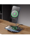 Kup Stojak magnetický Baseus Swan MagSafe s indukční nabíječkou pro iPhone 12 (černý) + síťová nabíječka 24W (černá) - BSU2845BLK - {ean13} - Sklep Home Screen