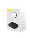 Kup Stojak magnetický Baseus Swan MagSafe s indukční nabíječkou pro iPhone 12 (černý) + síťová nabíječka 24W (černá) - BSU2845BLK - {ean13} - Sklep Home Screen