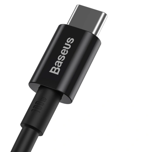 Kup Kabel USB-C do USB-C Baseus Superior Series, 100W, 1m (czarny) - BSU2848BLK - {ean13} - Sklep Home Screen