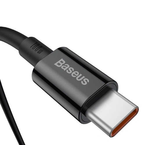 Kup Kabel USB-C do USB-C Baseus Superior Series, 100W, 1m (czarny) - BSU2848BLK - {ean13} - Sklep Home Screen