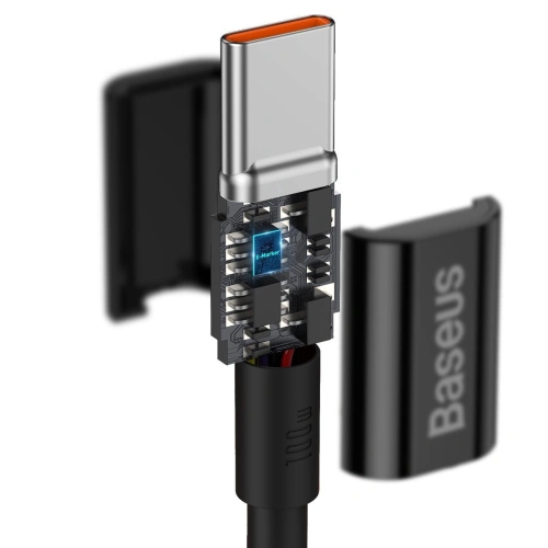 Kup Kabel USB-C do USB-C Baseus Superior Series, 100W, 1m (czarny) - BSU2848BLK - {ean13} - Sklep Home Screen