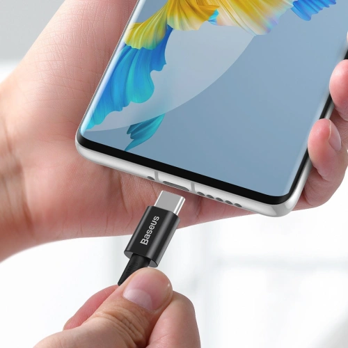 Kup Kabel USB-C do USB-C Baseus Superior Series, 100W, 1m (czarny) - BSU2848BLK - {ean13} - Sklep Home Screen