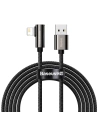 Baseus USB-zu-Lightning-Winkelkabel Legend Series, 2,4A, 2m (schwarz)