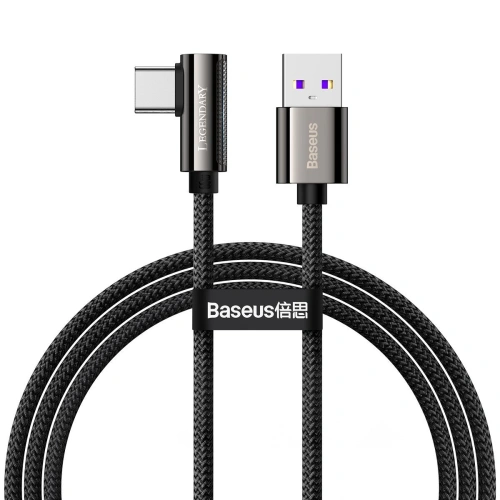 Kup Cablul USB la USB-C unghiular Baseus Legend Series, 66W, 1m (negru) - BSU2853BLK - {ean13} - Sklep Home Screen