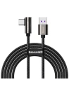 Kabel USB do USB-C kątový Baseus Legend Series, 66W, 2m (černý)
