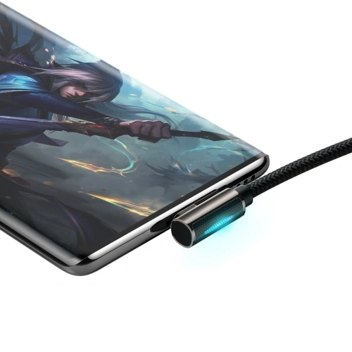 Kup Kabel USB do USB-C kątový Baseus Legend Series, 66W, 2m (černý) - BSU2854BLK - {ean13} - Sklep Home Screen