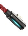 Kup Cablu USB pentru Lightning unghiular Baseus Legend Series, 2.4A, 1m (roșu) - BSU2857RED - {ean13} - Sklep Home Screen