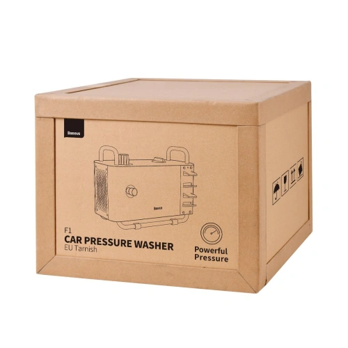 Buy Baseus Pressure Washer, Car pressure washer, 1300W, 100Bar + accessories - BSU2863 - {ean13} - Home Screen Store Europe