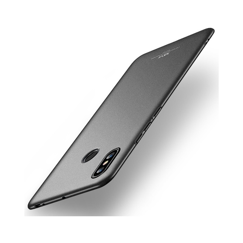 Etui MSVII Xiaomi Mi Max 3 Black + Szkło