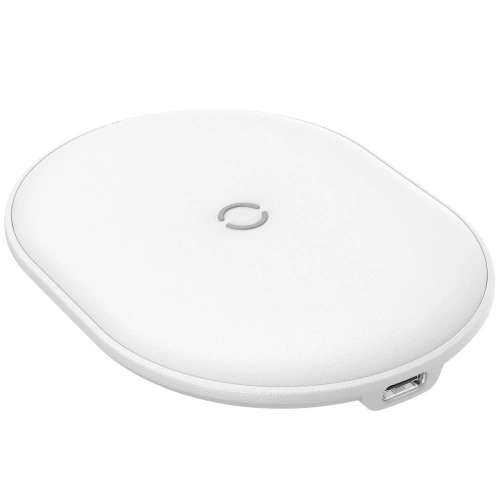 Kup Încărcător wireless prin inducție Baseus Cobble, 15W (Alb) - BSU1786WHT - {ean13} - Sklep Home Screen