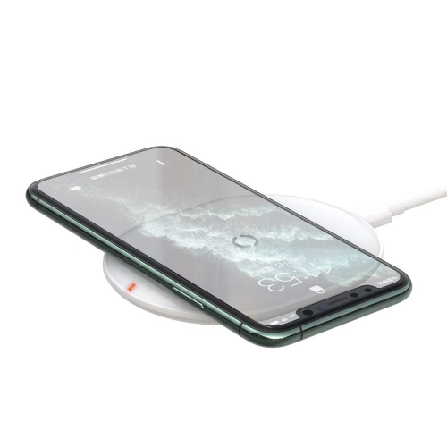Buy Baseus Cobble wireless induction charger, 15W (White) - BSU1786WHT - {ean13} - Home Screen Store Europe