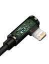 Kup Cablul USB-C la Lightning unghiular Baseus Legend Series, PD, 20W, 2m (negru) - BSU2865BLK - {ean13} - Sklep Home Screen