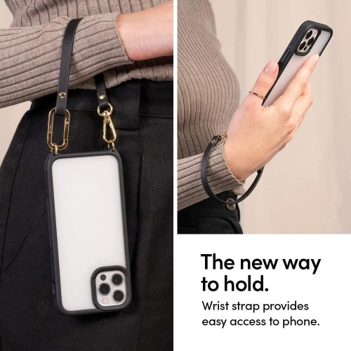 Kup Spigen Apple Tasche Cyrill Classic Charm iPhone 12/12 Pro Schwarz - SPN1670BLK - {ean13} - Sklep Home Screen