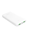 Powerbank PURO White Fast Charger 10000 mAh, 2xUSB-A + 1xUSB-C (biały)