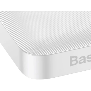 PowerBank Baseus Bipow 10000mAh, 2xUSB, USB-C, 20W (biały)