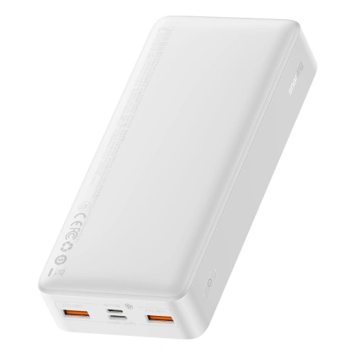 Kup PowerBank Baseus Bipow 20000mAh, 2xUSB, USB-C, 20W (alb) - BSU2868WHT - {ean13} - Sklep Home Screen