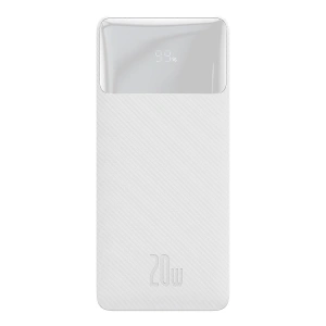 PowerBank Baseus Bipow 30000mAh, 2xUSB, USB-C, 20W (biały)