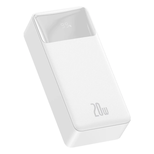 Kup PowerBank Baseus Bipow 30000mAh, 2xUSB, USB-C, 20W (biały) - BSU2869WHT - {ean13} - Sklep Home Screen