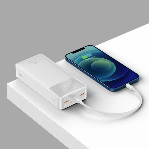 Kup PowerBank Baseus Bipow 30000mAh, 2xUSB, USB-C, 20W (biały) - BSU2869WHT - {ean13} - Sklep Home Screen