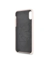 Buy Karl Lagerfeld KLHCI61SLFKPI Apple iPhone XR light pink hardcase Silicone Iconic - KLD589PNK - {ean13} - Home Screen Store Europe