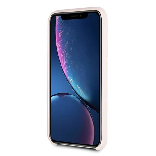 Kup Etui Karl Lagerfeld KLHCI61SLFKPI Apple iPhone XR jasně růžový/light pink hardcase silikonový ikonický - KLD589PNK - {ean13} - Sklep Home Screen