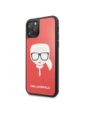 Kup Etui Karl Lagerfeld KLHCN65DLHRE Apple iPhone 11 Pro Max czerwony/red Iconic Glitter Karl`s Head - KLD592RED - {ean13} - Sklep Home Screen