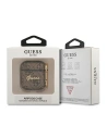Kup Etui Guess GUA24GSMW Apple AirPods cover brązowy/brown 4G Script Metal Collection - GUE1163BR - {ean13} - Sklep Home Screen