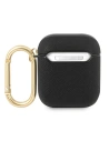 Kup Etui Guess GUA2SASMK Apple AirPods cover czarny/black Saffiano Script Metal Collection - GUE1164BLK - {ean13} - Sklep Home Screen