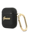 Kup Etui Guess GUA2SASMK Apple AirPods cover czarny/black Saffiano Script Metal Collection - GUE1164BLK - {ean13} - Sklep Home Screen