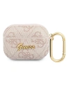 Etui Guess GUAP4GSMP Apple AirPods Pro obal růžový/pink 4G Script Metal Collection
