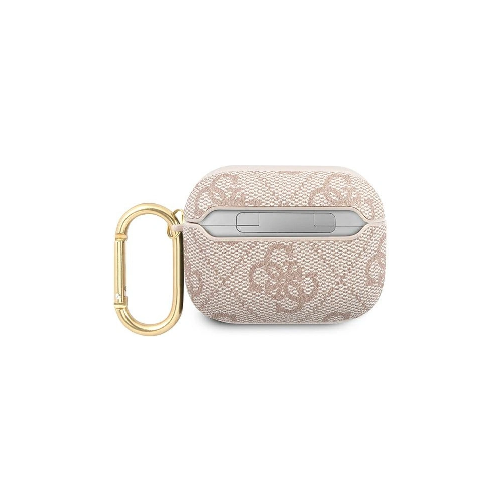 Etui Guess GUAP4GSMP Apple AirPods Pro cover różowy/pink 4G Script Metal Collection