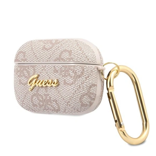 Kup Etui Guess GUAP4GSMP Apple AirPods Pro obal růžový/pink 4G Script Metal Collection - GUE1167PNK - {ean13} - Sklep Home Screen