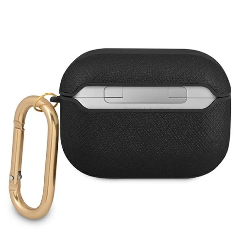 Kup Guess Apple Tasche GUAPSASMK AirPods Pro Hülle schwarz/schwarz Saffiano Script Metal Collection - GUE1169BLK - {ean13} - Sklep Home Screen