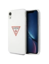 Etui Guess GUHCI61PCUCTLWH Apple iPhone XR bílý/white hardcase Triangle Collection