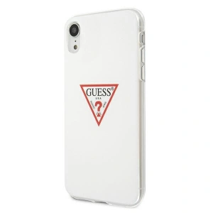 Kup Etui Guess GUHCI61PCUCTLWH Apple iPhone XR biały/white hardcase Triangle Collection - GUE1171WHT - {ean13} - Sklep Home Screen