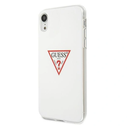 Kup Etui Guess GUHCI61PCUCTLWH Apple iPhone XR bílý/white hardcase Triangle Collection - GUE1171WHT - {ean13} - Sklep Home Screen