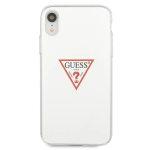 Kup Etui Guess GUHCI61PCUCTLWH Apple iPhone XR biały/white hardcase Triangle Collection - GUE1171WHT - {ean13} - Sklep Home Screen