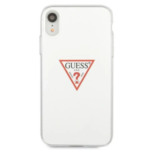 Kup Etui Guess GUHCI61PCUCTLWH Apple iPhone XR bílý/white hardcase Triangle Collection - GUE1171WHT - {ean13} - Sklep Home Screen