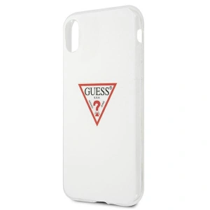 Kup Etui Guess GUHCI61PCUCTLWH Apple iPhone XR biały/white hardcase Triangle Collection - GUE1171WHT - {ean13} - Sklep Home Screen