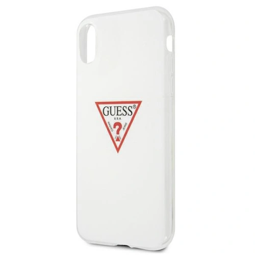 Kup Etui Guess GUHCI61PCUCTLWH Apple iPhone XR bílý/white hardcase Triangle Collection - GUE1171WHT - {ean13} - Sklep Home Screen
