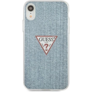 Kup Etui Guess GUHCI61PCUJULLB Apple iPhone XR niebieski/light blue hardcase Jeans Collection - GUE1172BLU - {ean13} - Sklep Home Screen